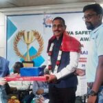 Our Managing Director was honored with an award at the TNSPWA Safety & ESG Excellence Awards 2025, held at SRM Institutions on September 20, 2025. Organized by the Tamil Nadu Safety Professionals Welfare Association and supported by SEED for Safety, the event recognized outstanding contributions to workplace safety and ESG practices.