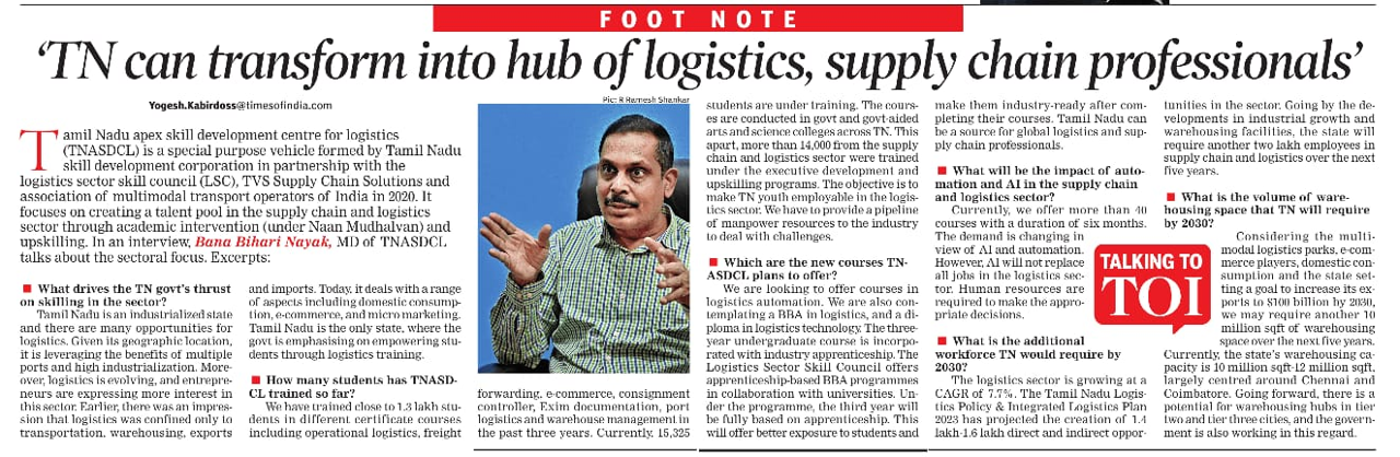 MOU SIGNING CEREMONY AT NAZARETH COLLEGE OF ARTS AND SCIENCE, CHENNAI - 18.08.2022