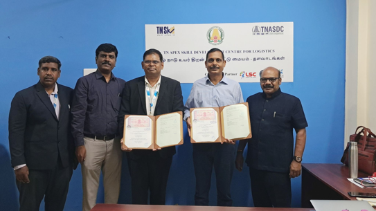 MOU SIGNING CEREMONY AT NAZARETH COLLEGE OF ARTS AND SCIENCE, CHENNAI - 18.08.2022