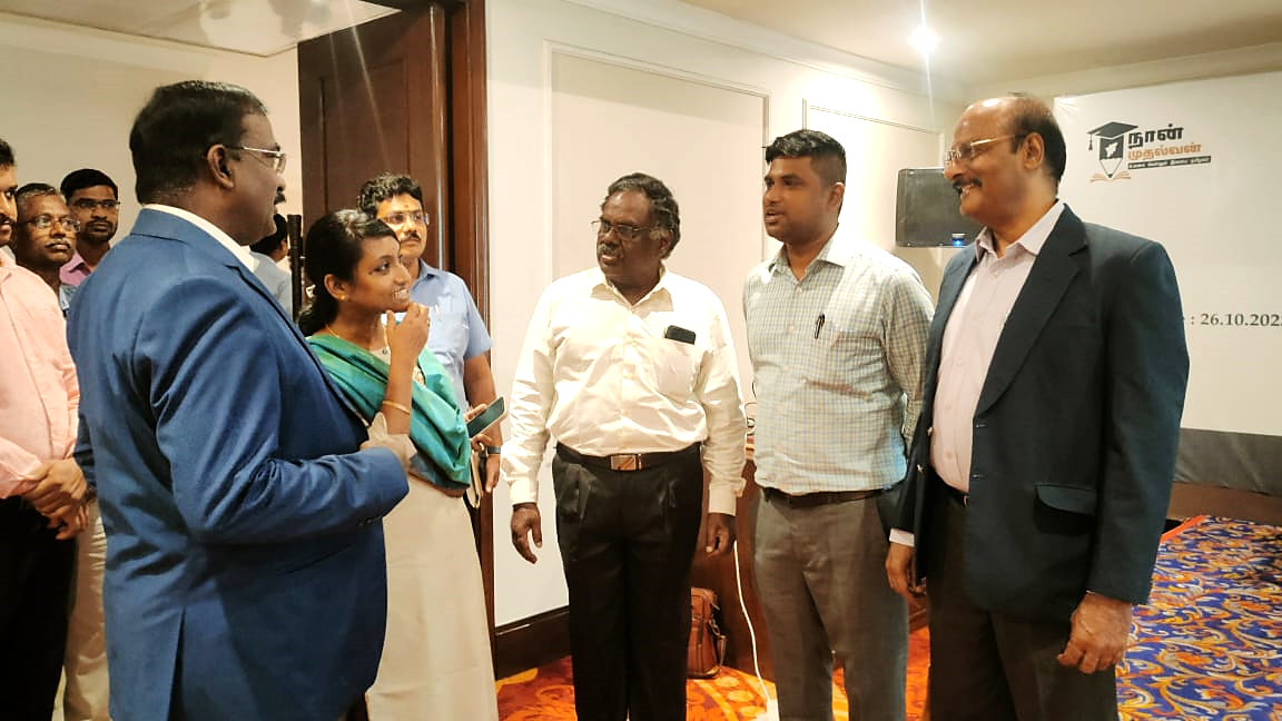 MOU SIGNING CEREMONY AT NAZARETH COLLEGE OF ARTS AND SCIENCE, CHENNAI - 18.08.2022