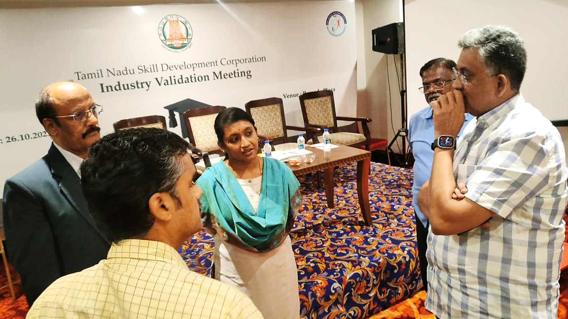MOU SIGNING CEREMONY AT NAZARETH COLLEGE OF ARTS AND SCIENCE, CHENNAI - 18.08.2022