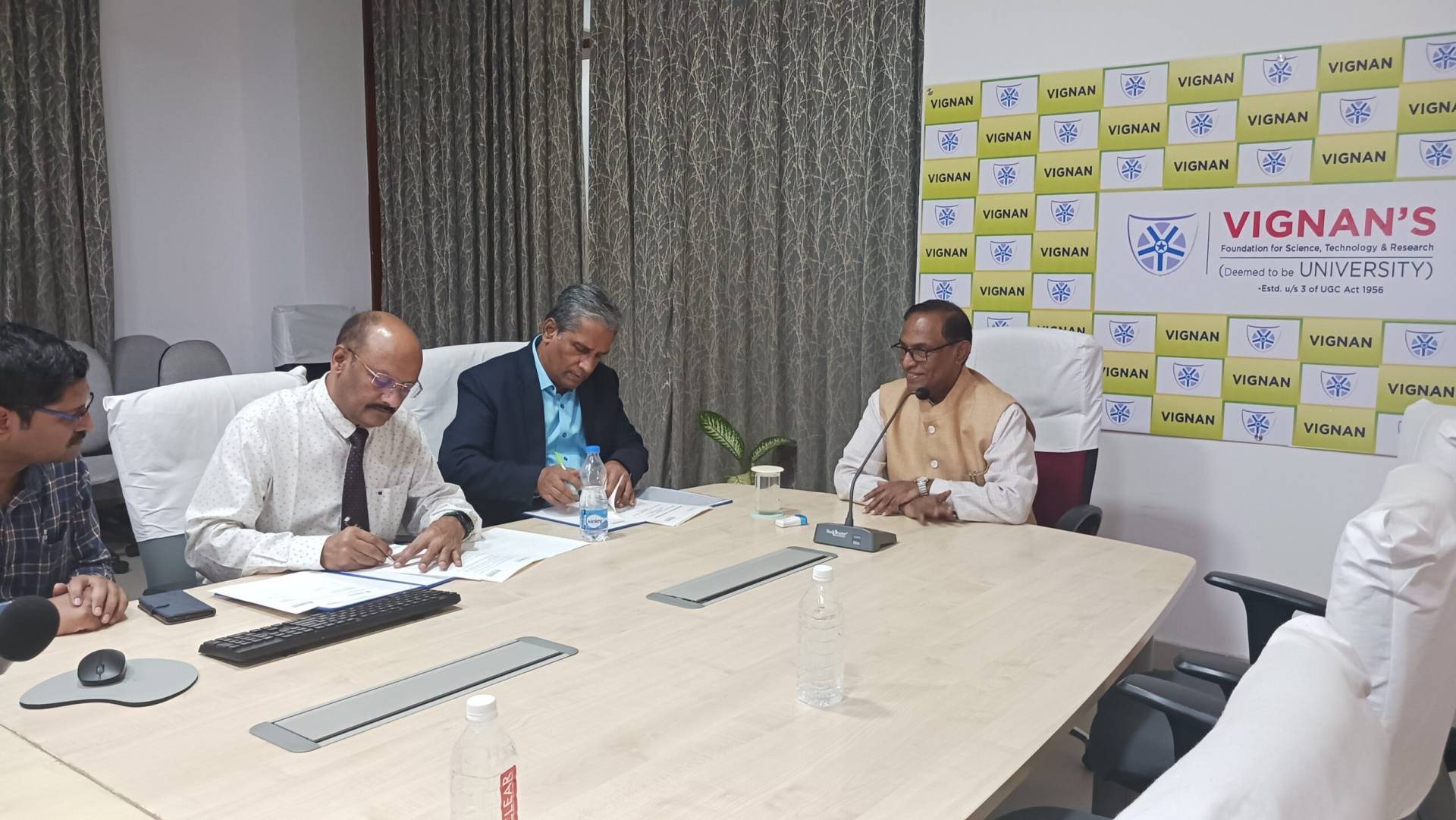 MOU SIGNING CEREMONY AT NAZARETH COLLEGE OF ARTS AND SCIENCE, CHENNAI - 18.08.2022