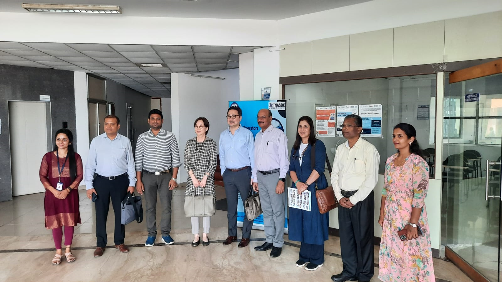 MOU SIGNING CEREMONY AT NAZARETH COLLEGE OF ARTS AND SCIENCE, CHENNAI - 18.08.2022
