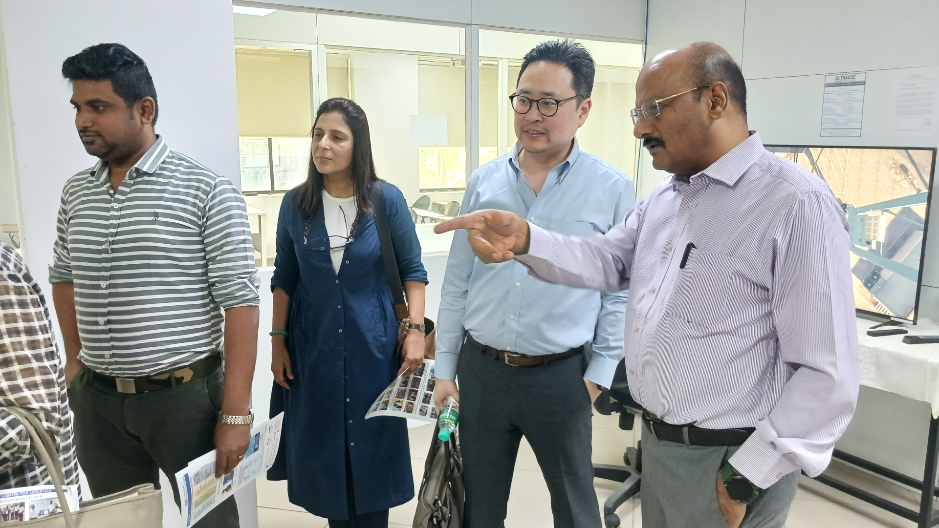 MOU SIGNING CEREMONY AT NAZARETH COLLEGE OF ARTS AND SCIENCE, CHENNAI - 18.08.2022