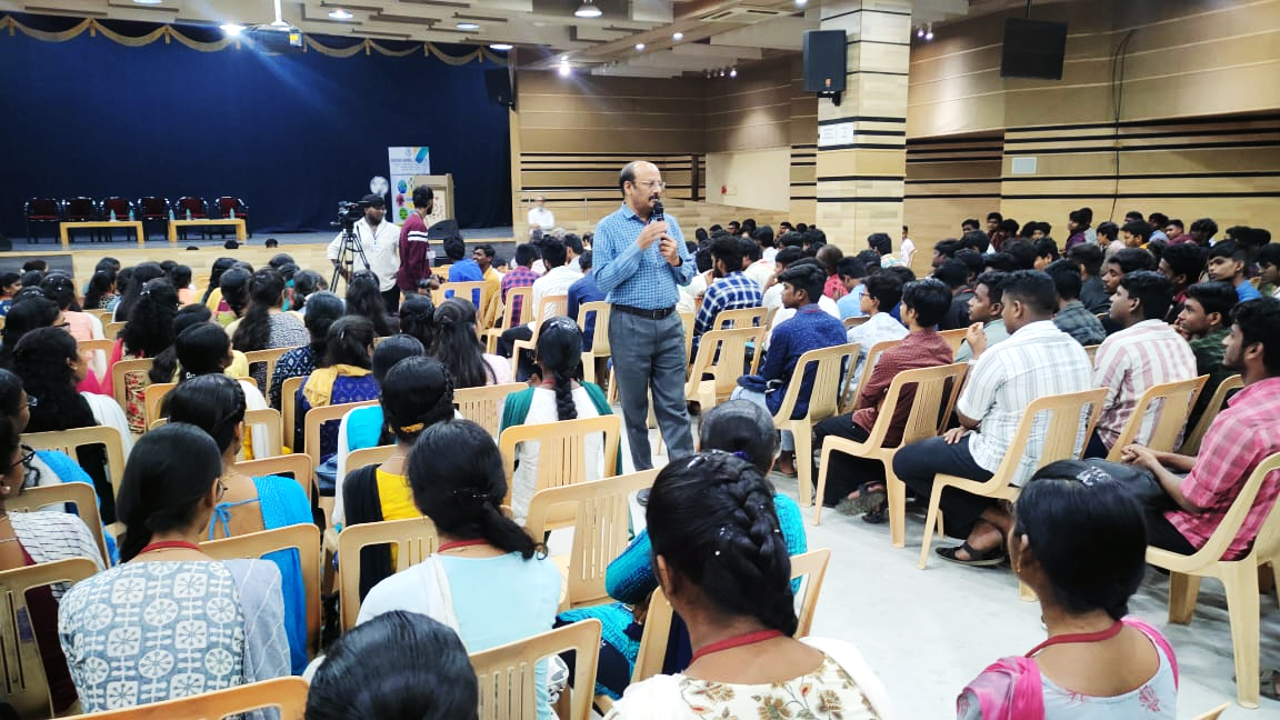 MOU SIGNING CEREMONY AT NAZARETH COLLEGE OF ARTS AND SCIENCE, CHENNAI - 18.08.2022
