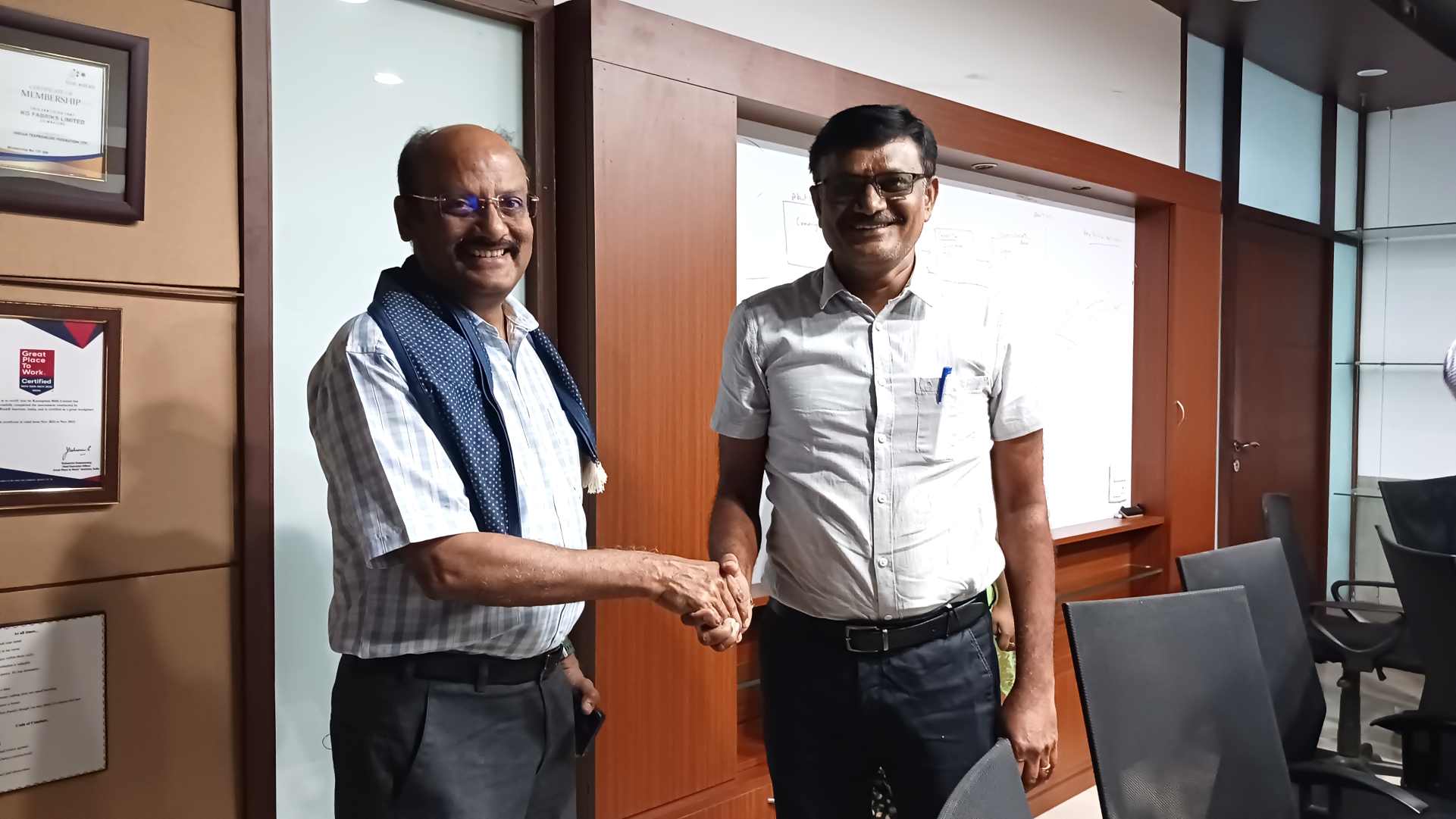 MOU SIGNING CEREMONY AT NAZARETH COLLEGE OF ARTS AND SCIENCE, CHENNAI - 18.08.2022