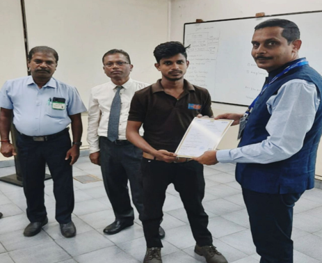 MOU SIGNING CEREMONY AT NAZARETH COLLEGE OF ARTS AND SCIENCE, CHENNAI - 18.08.2022