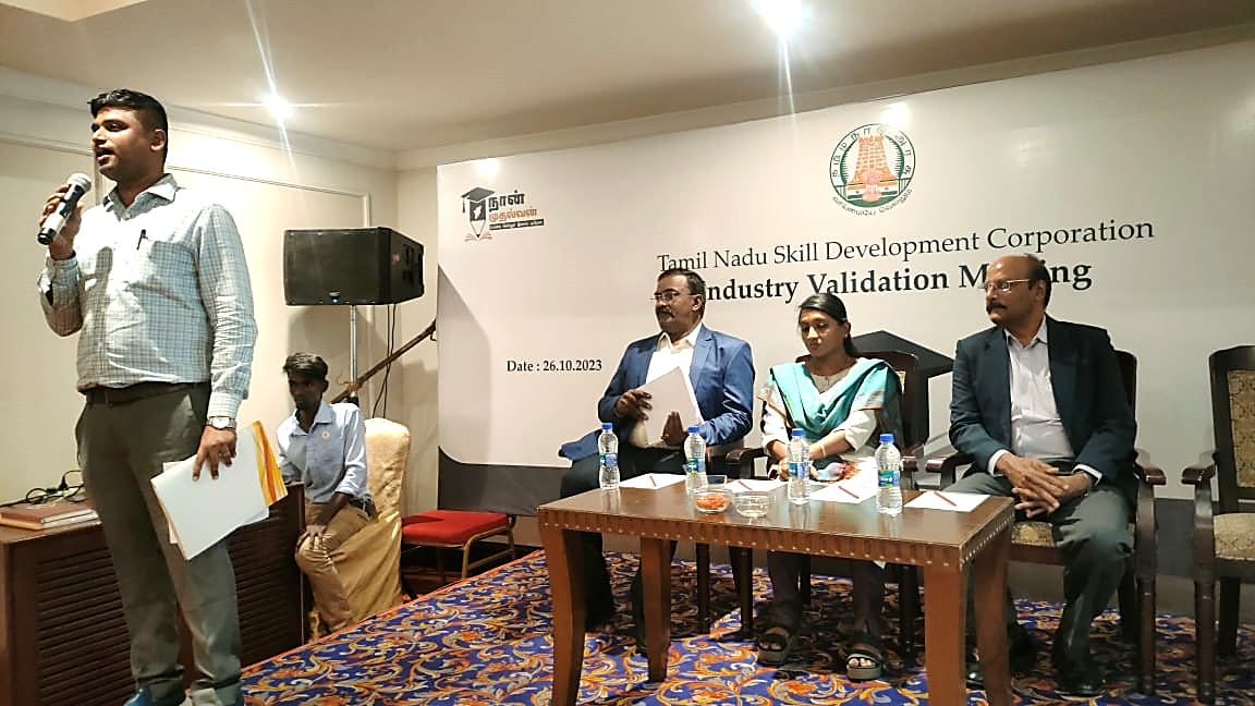 MOU SIGNING CEREMONY AT NAZARETH COLLEGE OF ARTS AND SCIENCE, CHENNAI - 18.08.2022