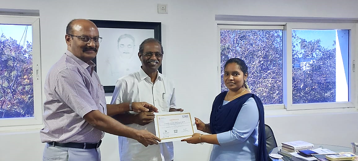 MOU SIGNING CEREMONY AT NAZARETH COLLEGE OF ARTS AND SCIENCE, CHENNAI - 18.08.2022